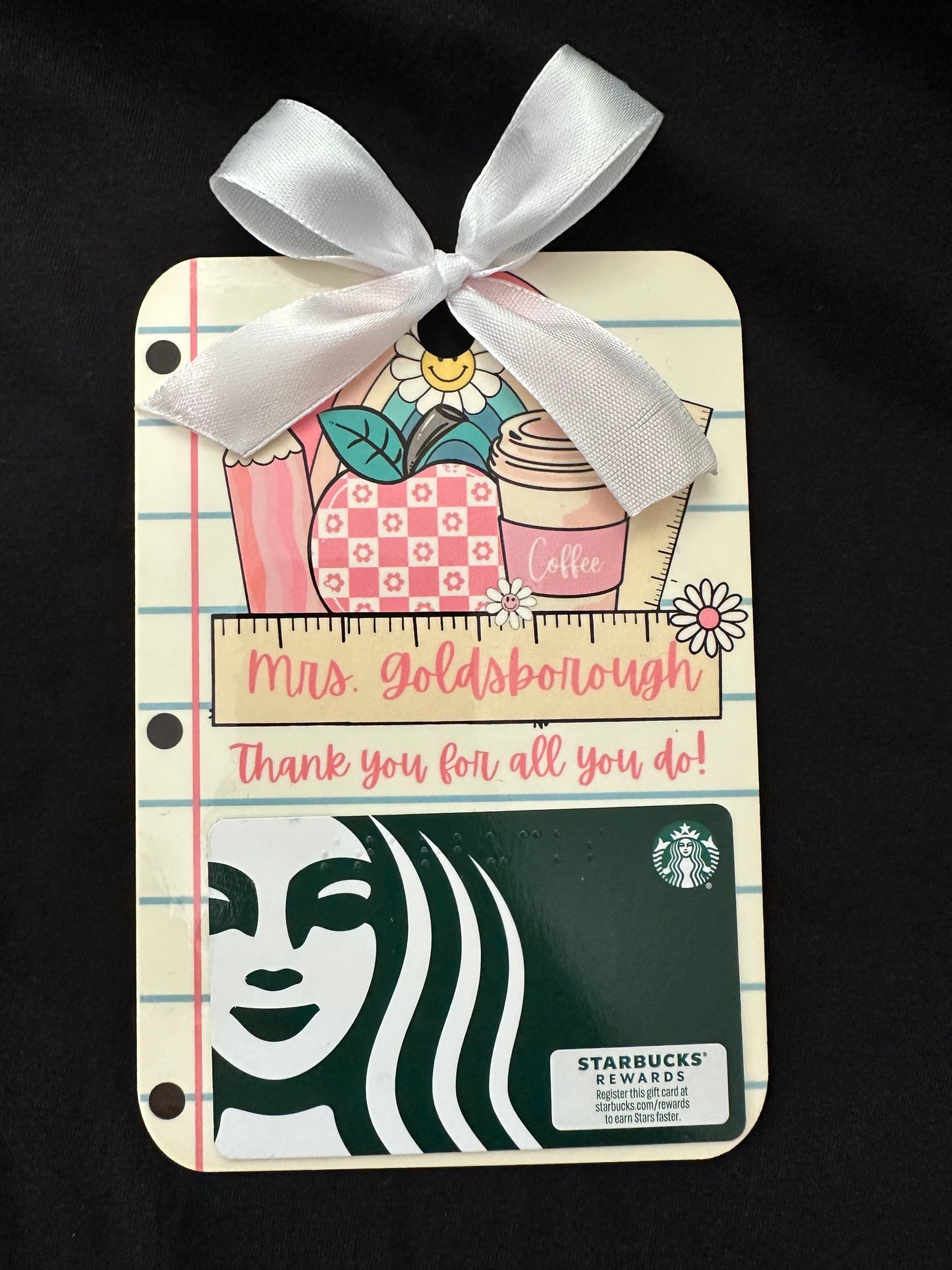 Gift Card Holder Card- Gift for Teachers, Birthdays, Congratulations & More