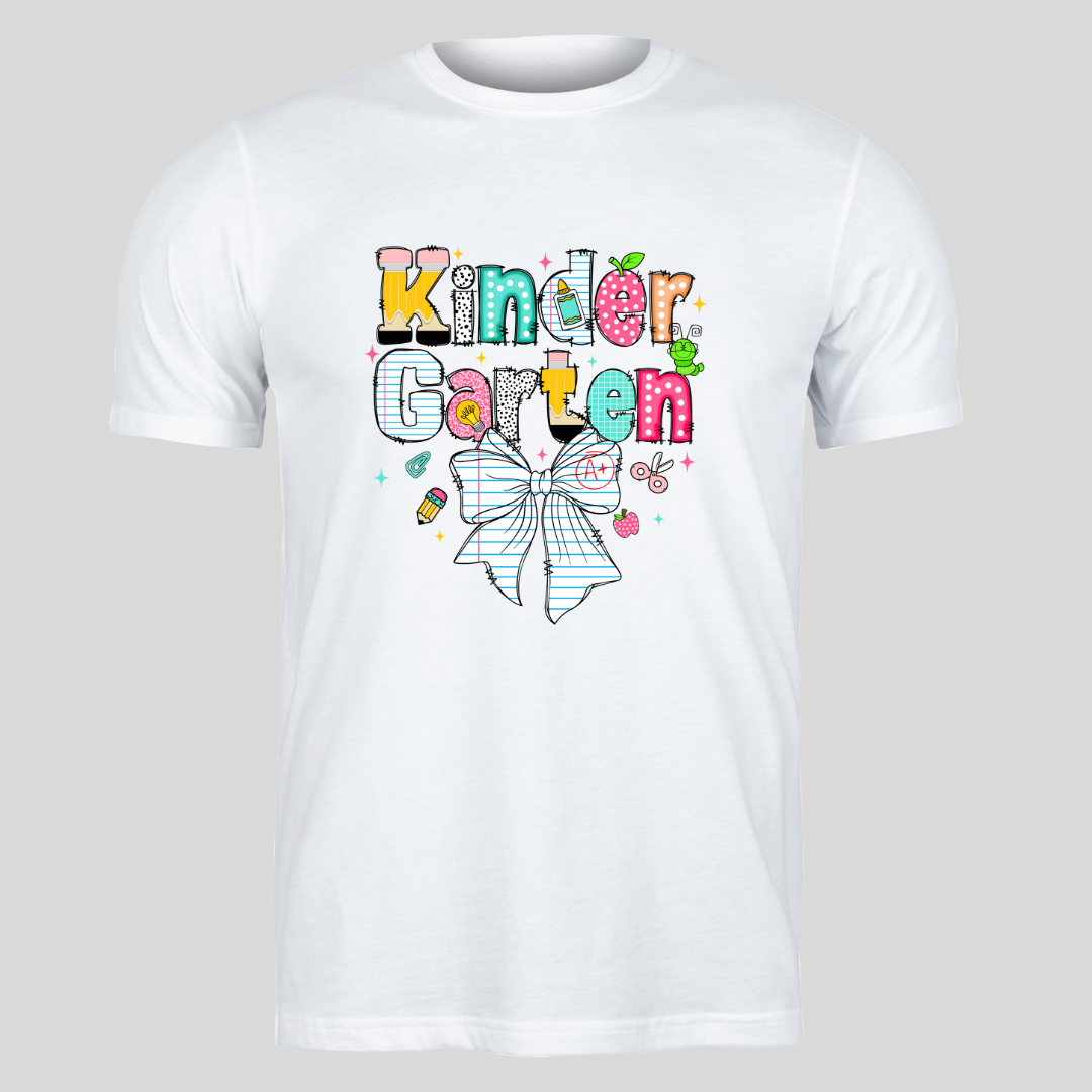 Bow-Tie Grade Teacher Tee – Cute, Custom & Classroom-Ready