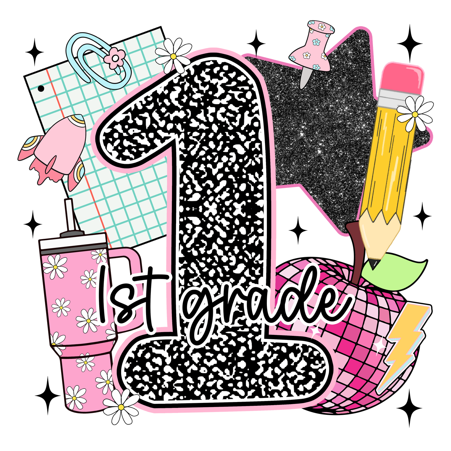 Notebook Style-Custom Grade Level Tee