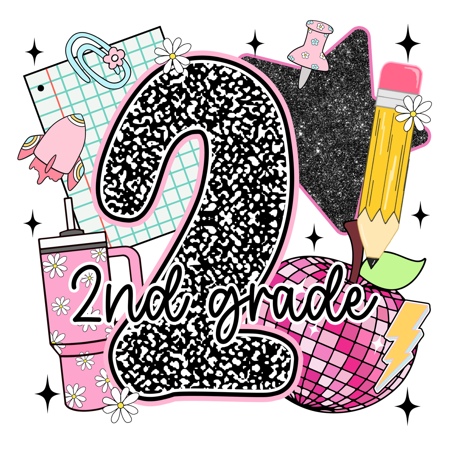 Notebook Style-Custom Grade Level Tee