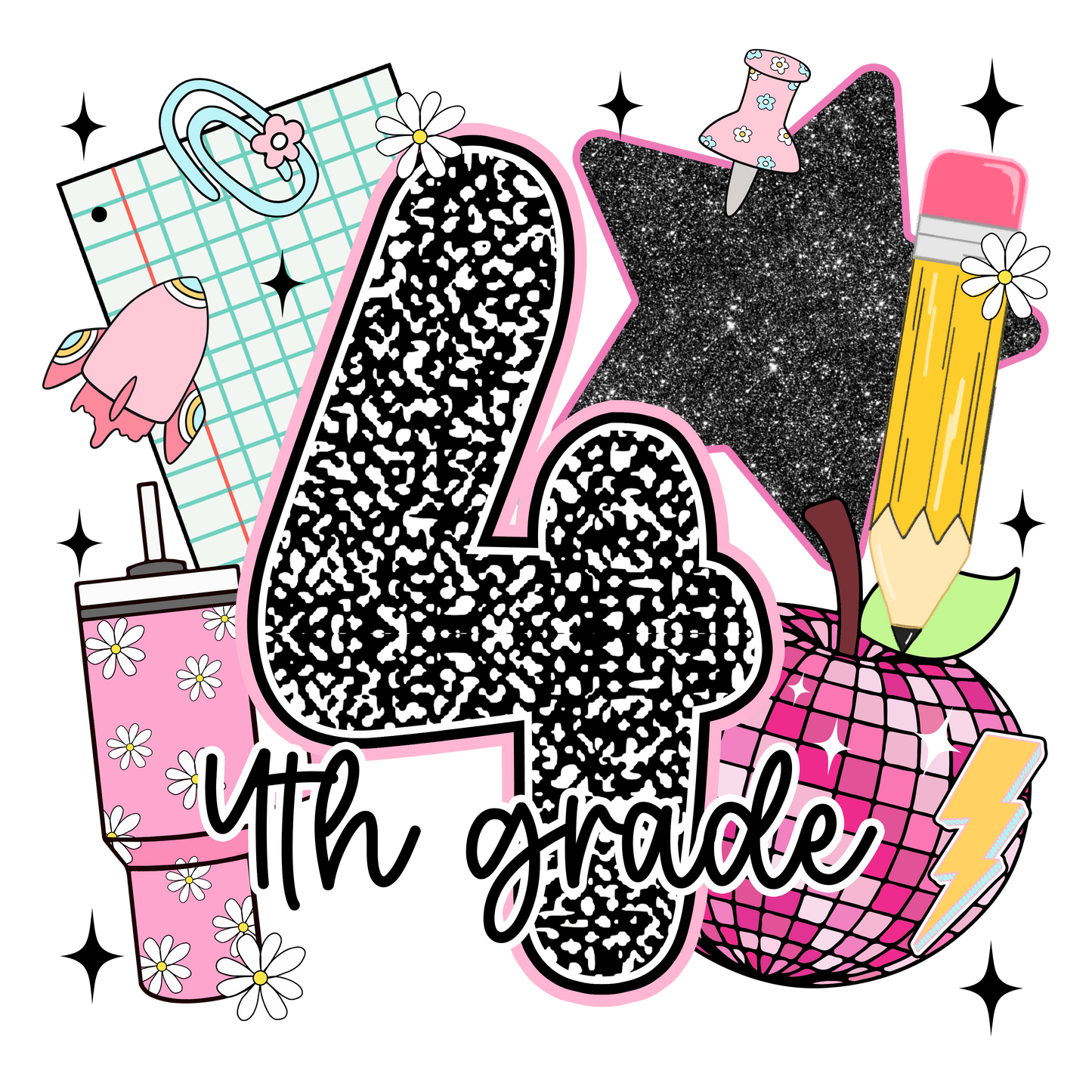 Notebook Style-Custom Grade Level Tee