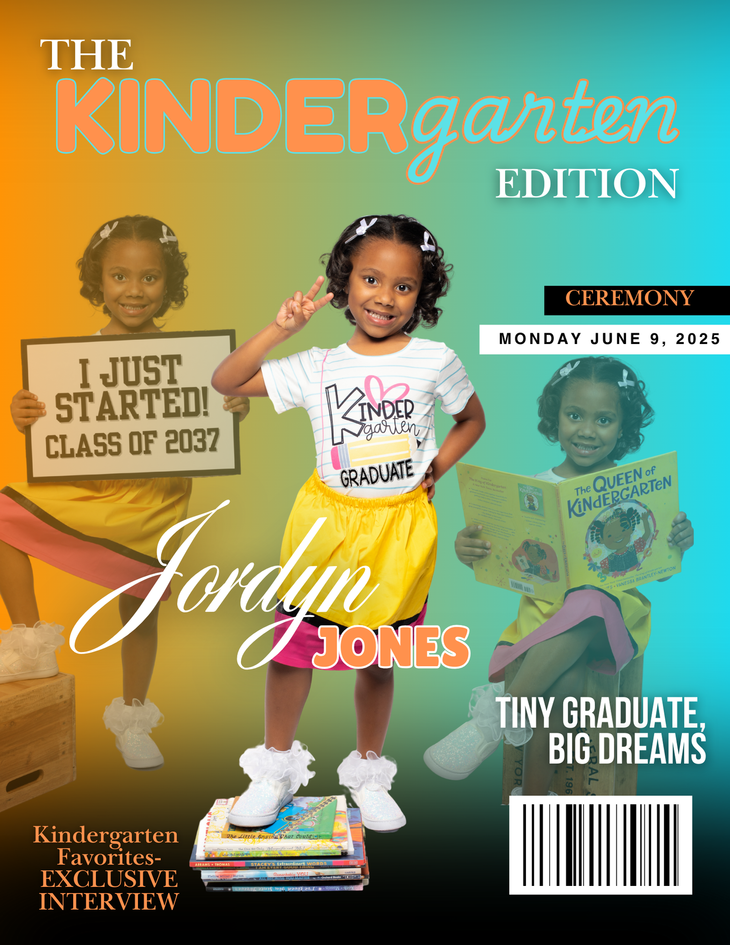 Digital Graduation Magazine Covers