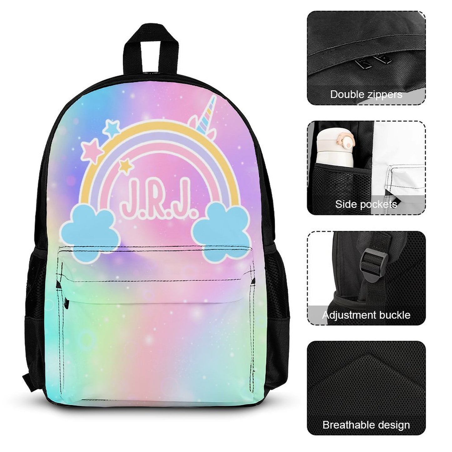 Back to School Glow Up-Custom Bookbag, Lunchbox & Pencil Pouch Set