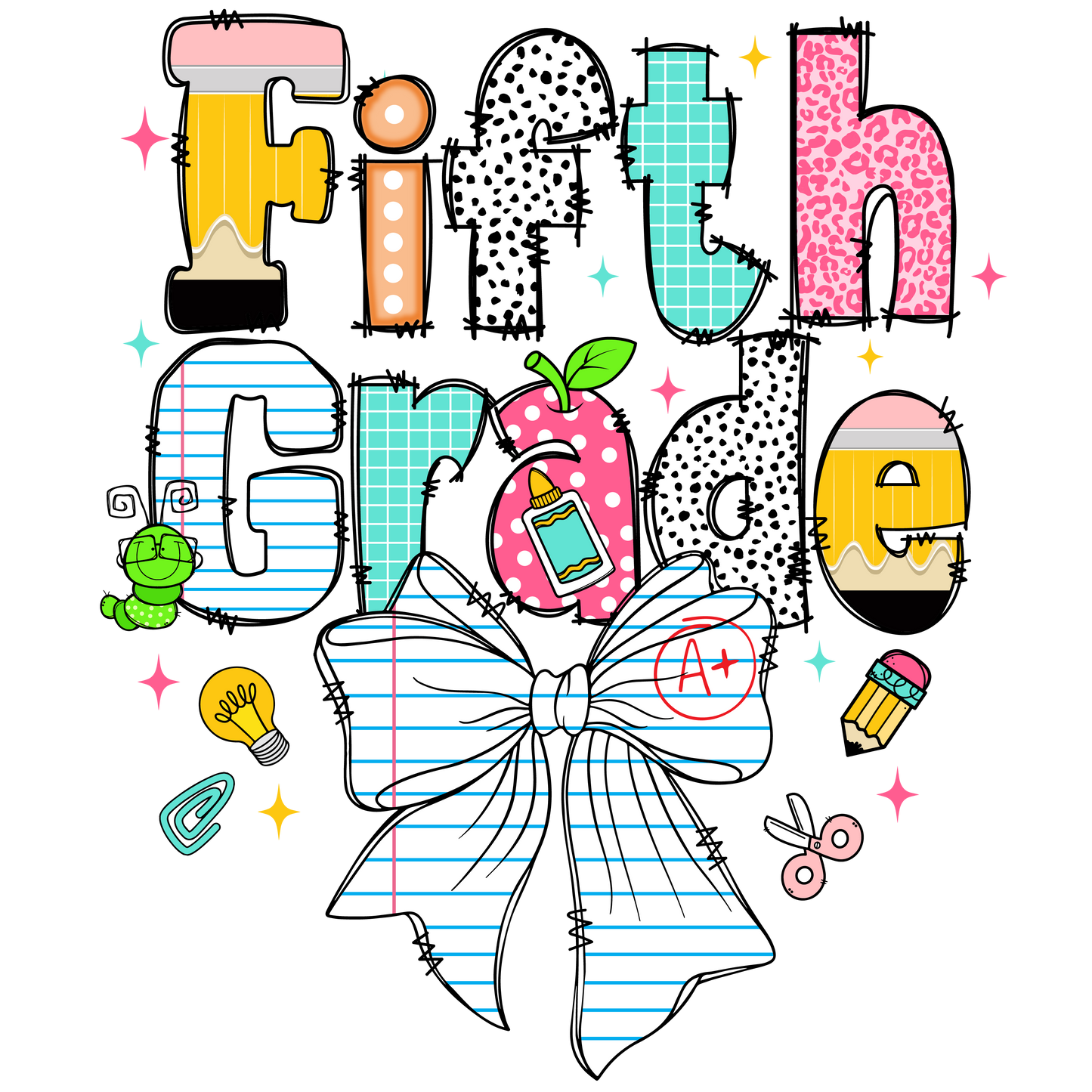 Bow-Tie Grade Teacher Tee – Cute, Custom & Classroom-Ready