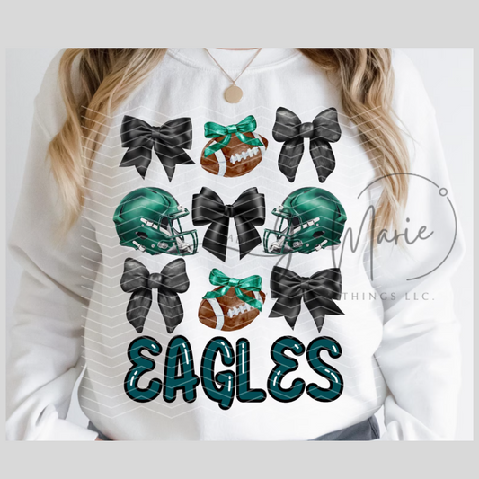 Eagles Bow Tee