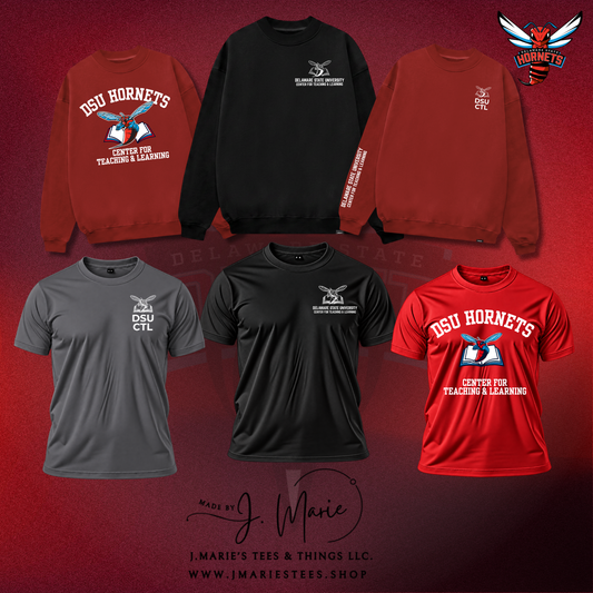 Delaware State University CTL DSU Hornets Apparel – T-Shirt & Sweatshirt