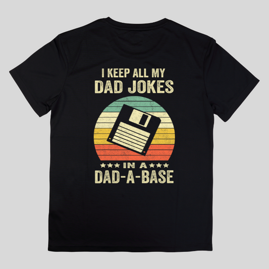 Dad-A-Base Tee – Funny Retro Father’s Day Shirt for the King of Dad Jokes