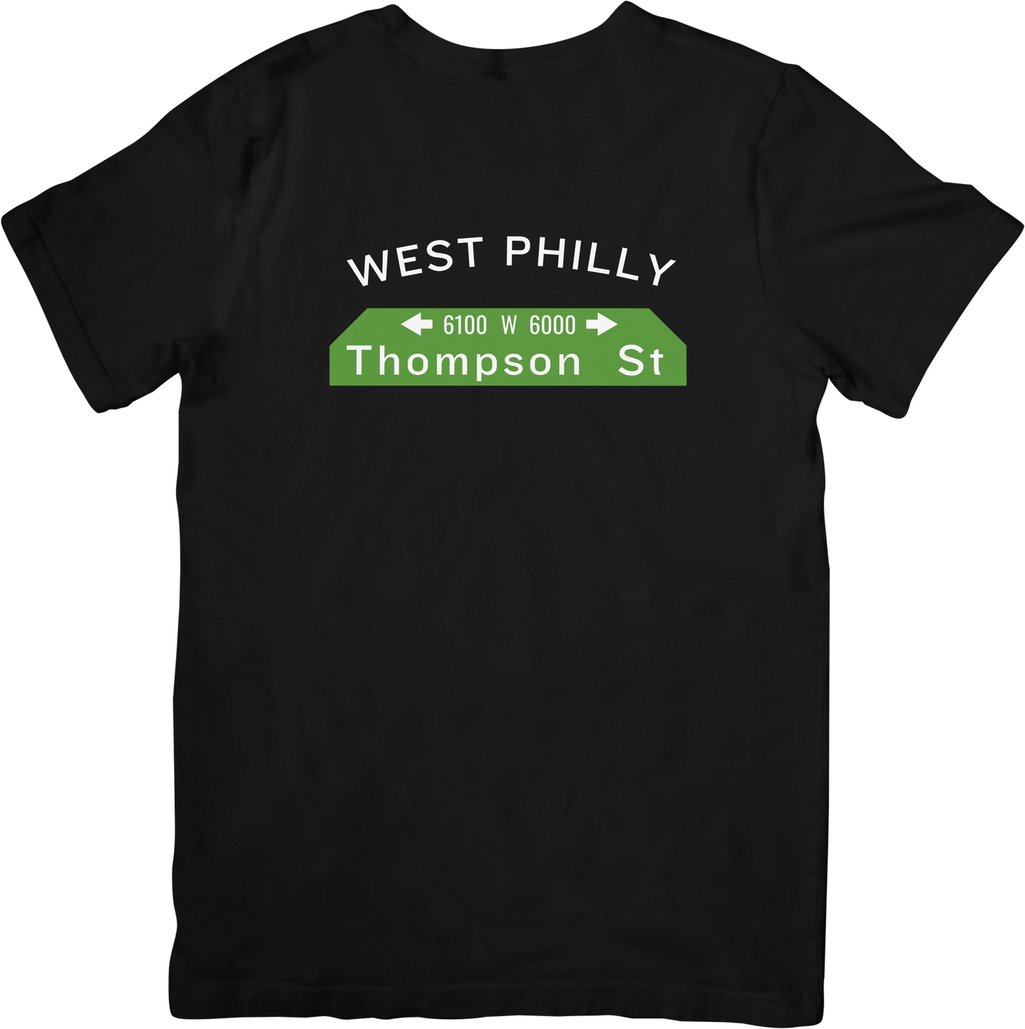 West Philly Thompson St Tee – Represent Your Neighborhood with Style!