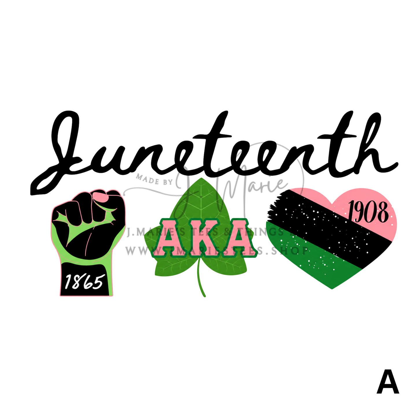 AKA Juneteenth Tees