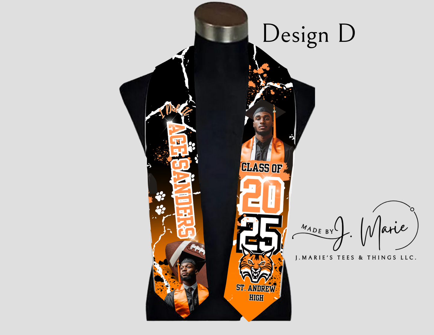 Personalized Graduation Stoles