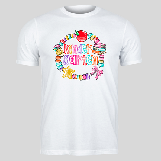 Beaded Bracelet Grade Teacher Tee – Bright, Fun & Classroom-Ready