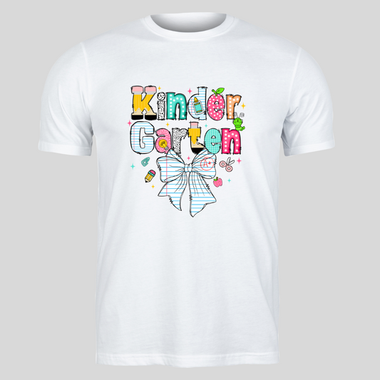 Bow-Tie Grade Teacher Tee – Cute, Custom & Classroom-Ready