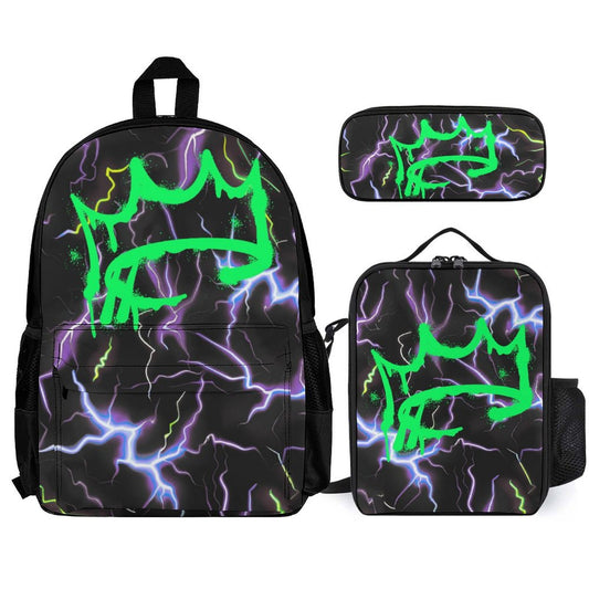 Back to School Glow Up-Custom Bookbag, Lunchbox & Pencil Pouch Set
