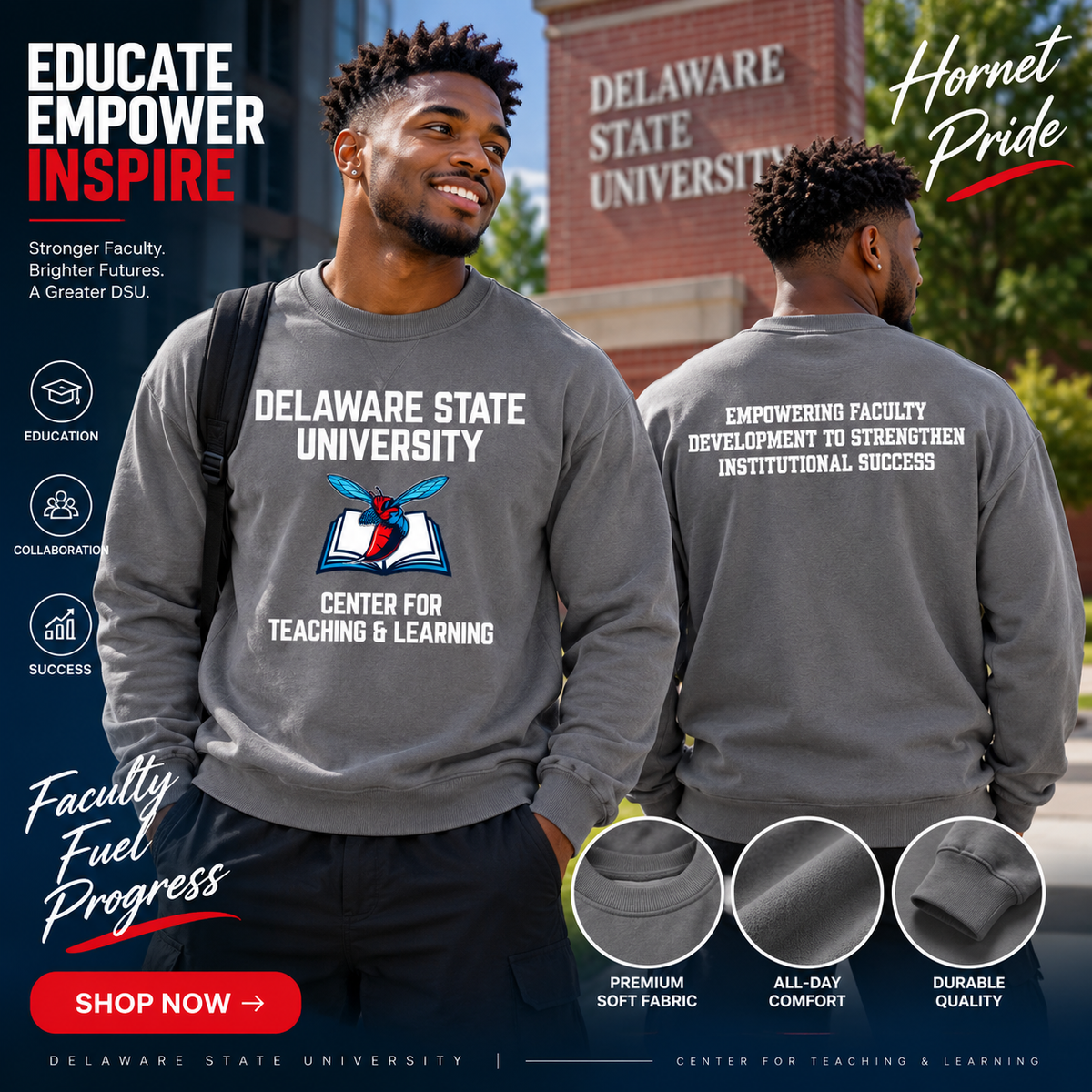 Delaware State University CTL T-Shirt & Sweatshirt
