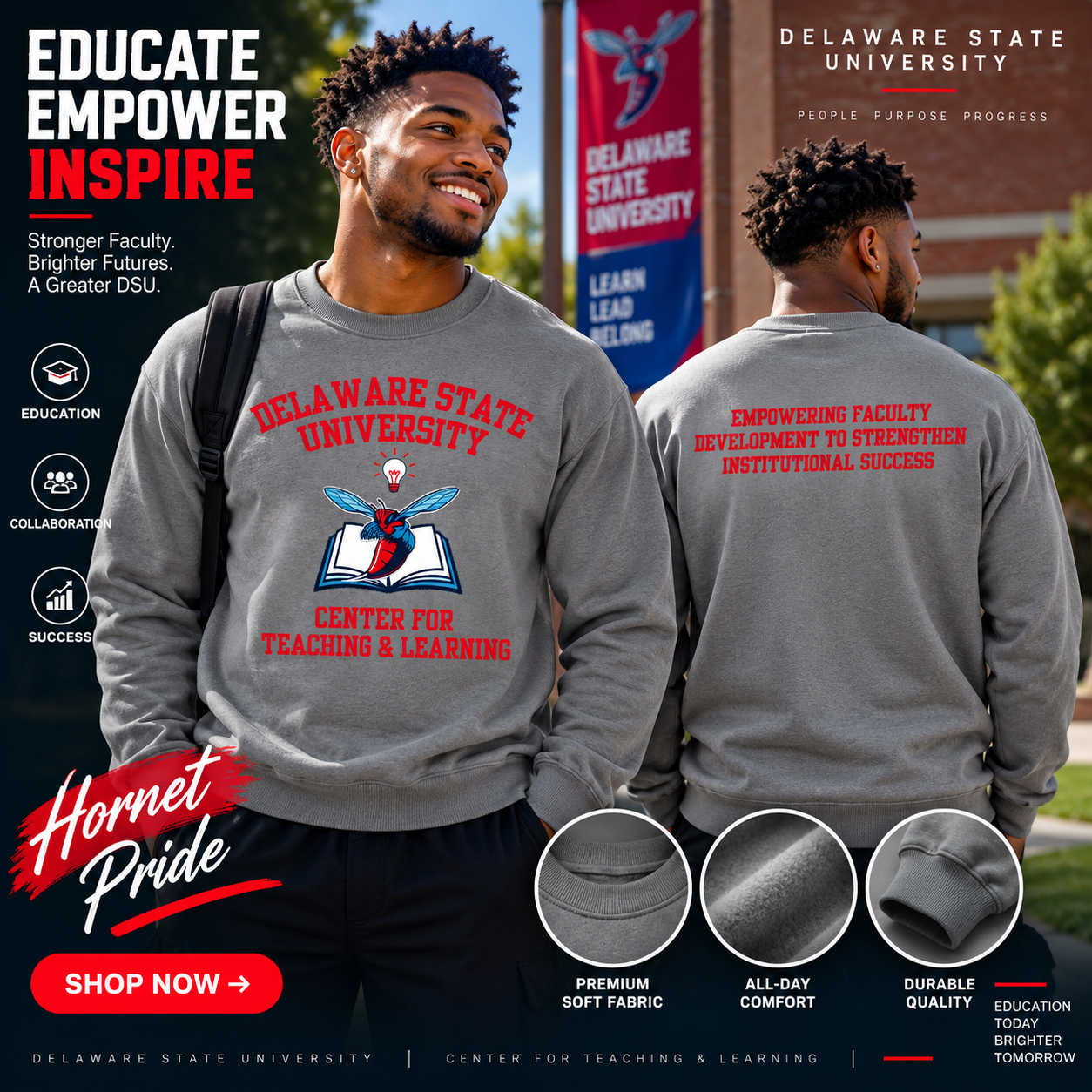 Delaware State University CTL T-Shirt & Sweatshirt