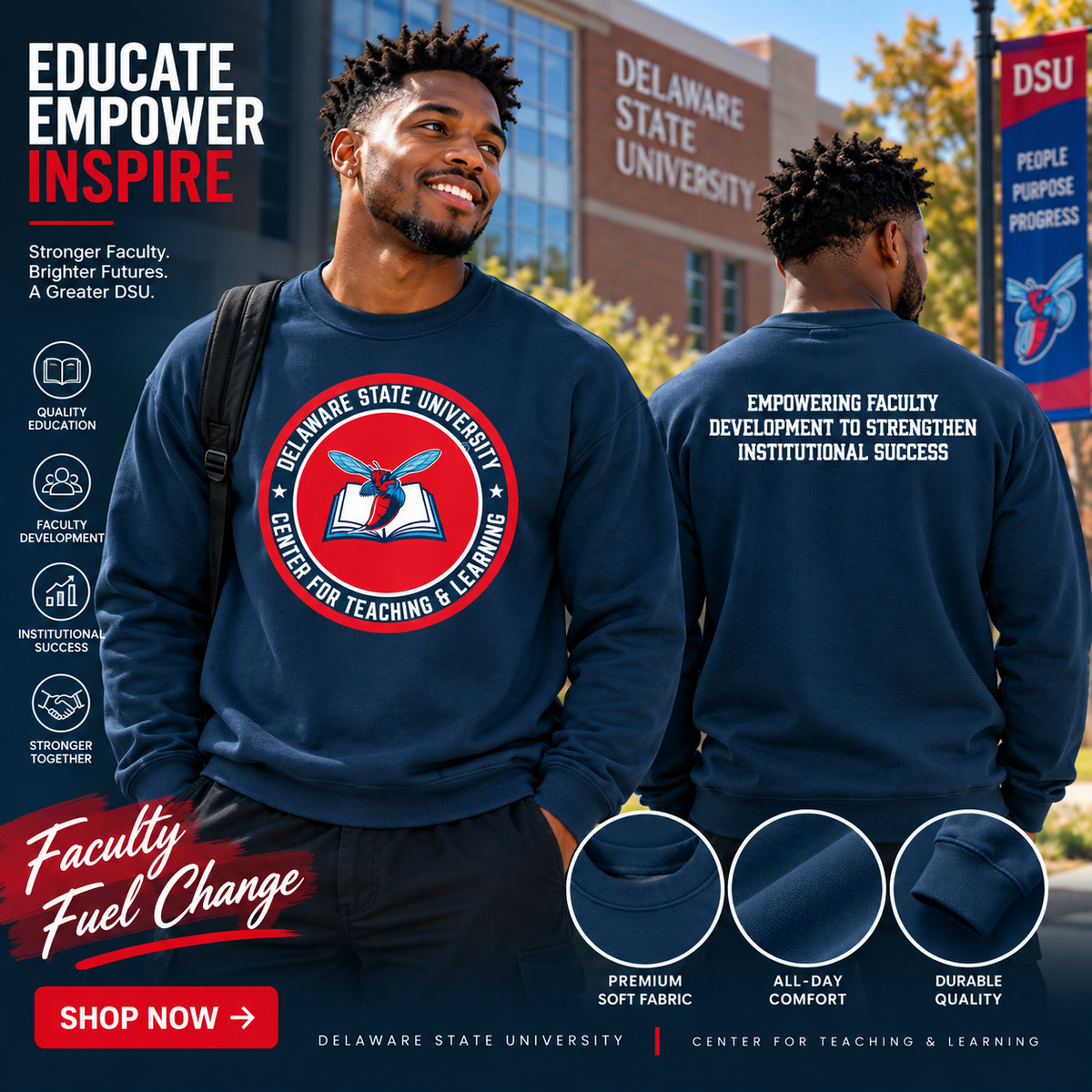 Delaware State University CTL T-Shirt & Sweatshirt