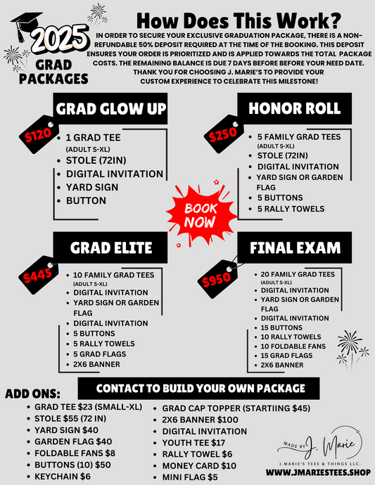 Honor Roll Grad Package