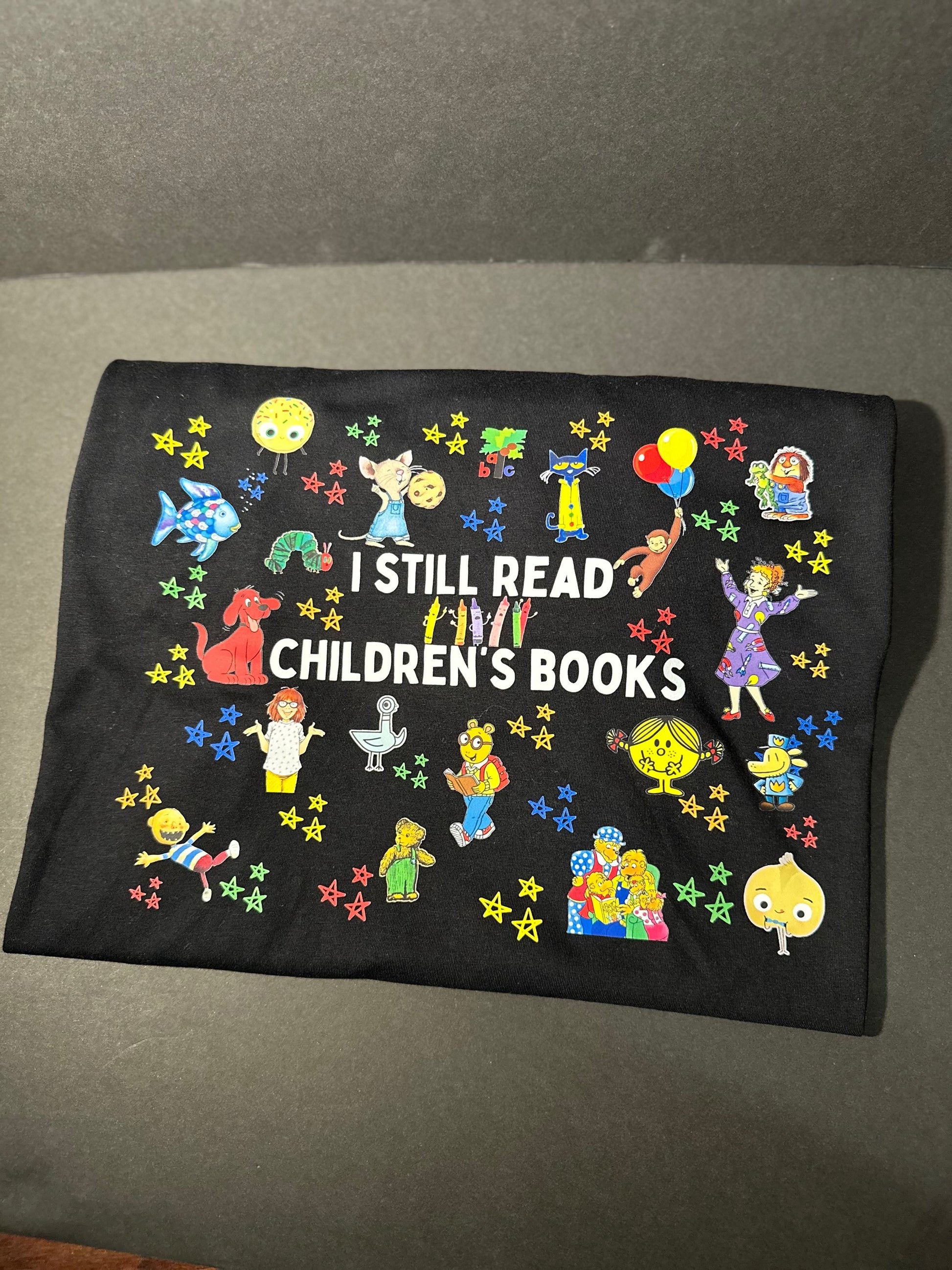 I Still Read Children’s Books Tee image 0