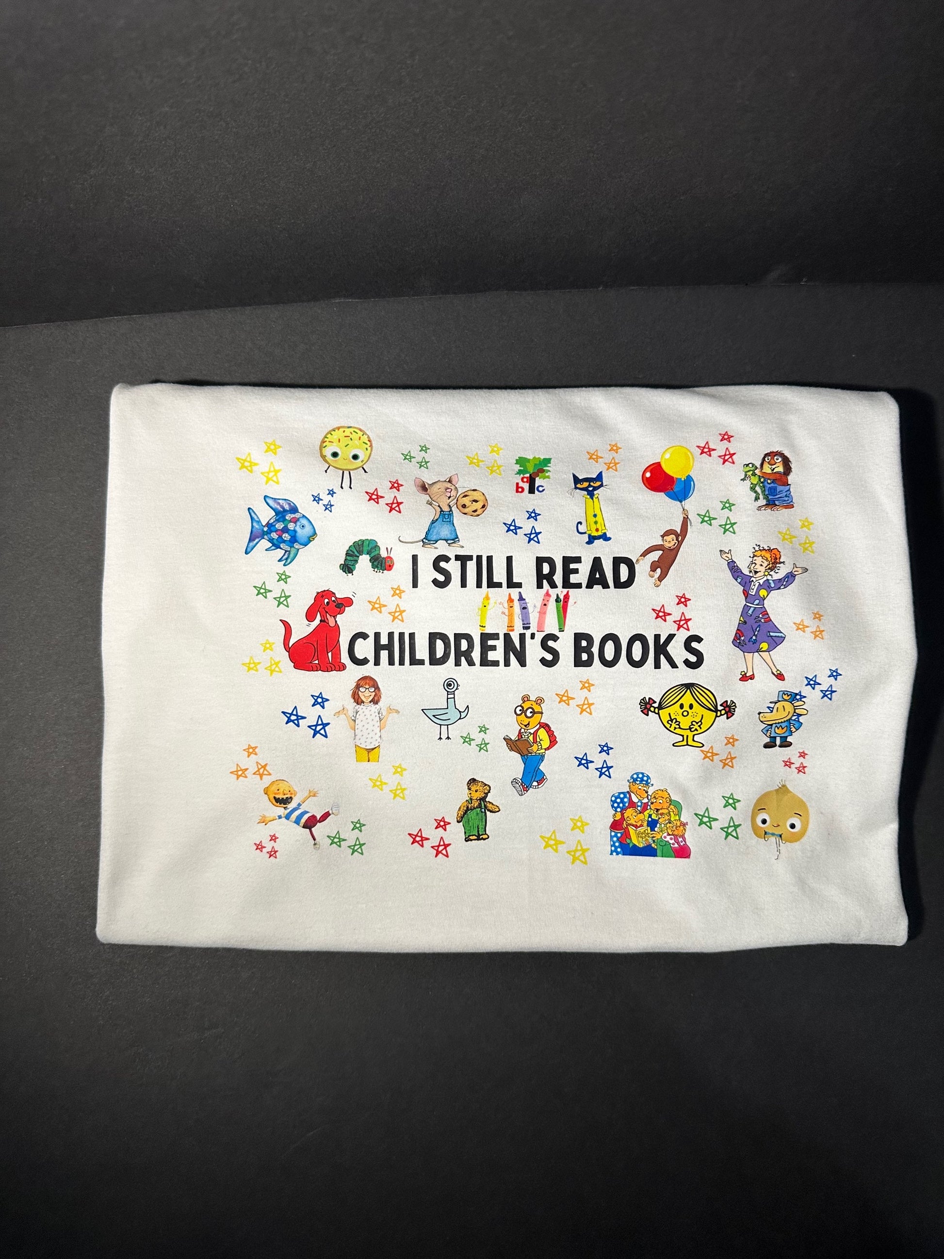 I Still Read Children’s Books Tee image 2